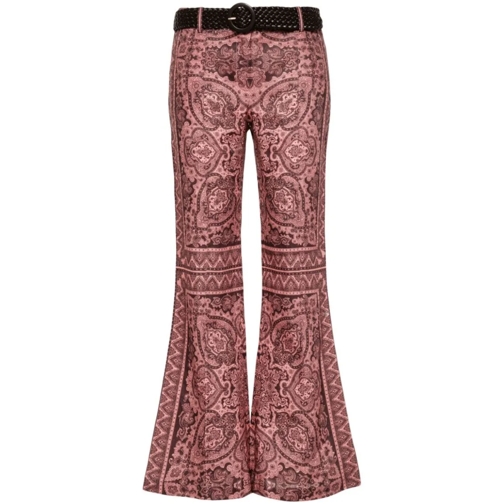 Zimmermann  Flare Pants Pink