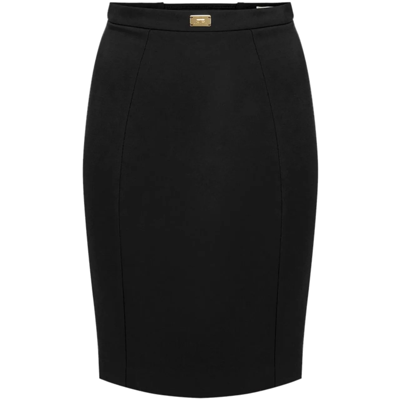 Elisabetta Franchi Jupe midi Skirts Black schwarz