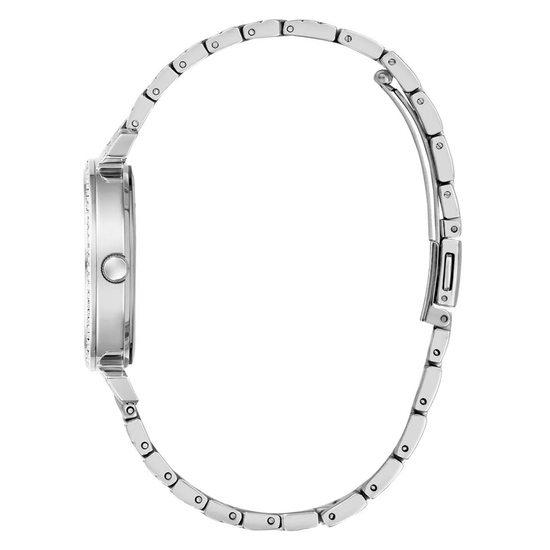 Guess Quarzuhr Quarz-Analoguhr Enchantment silber(Image 6)