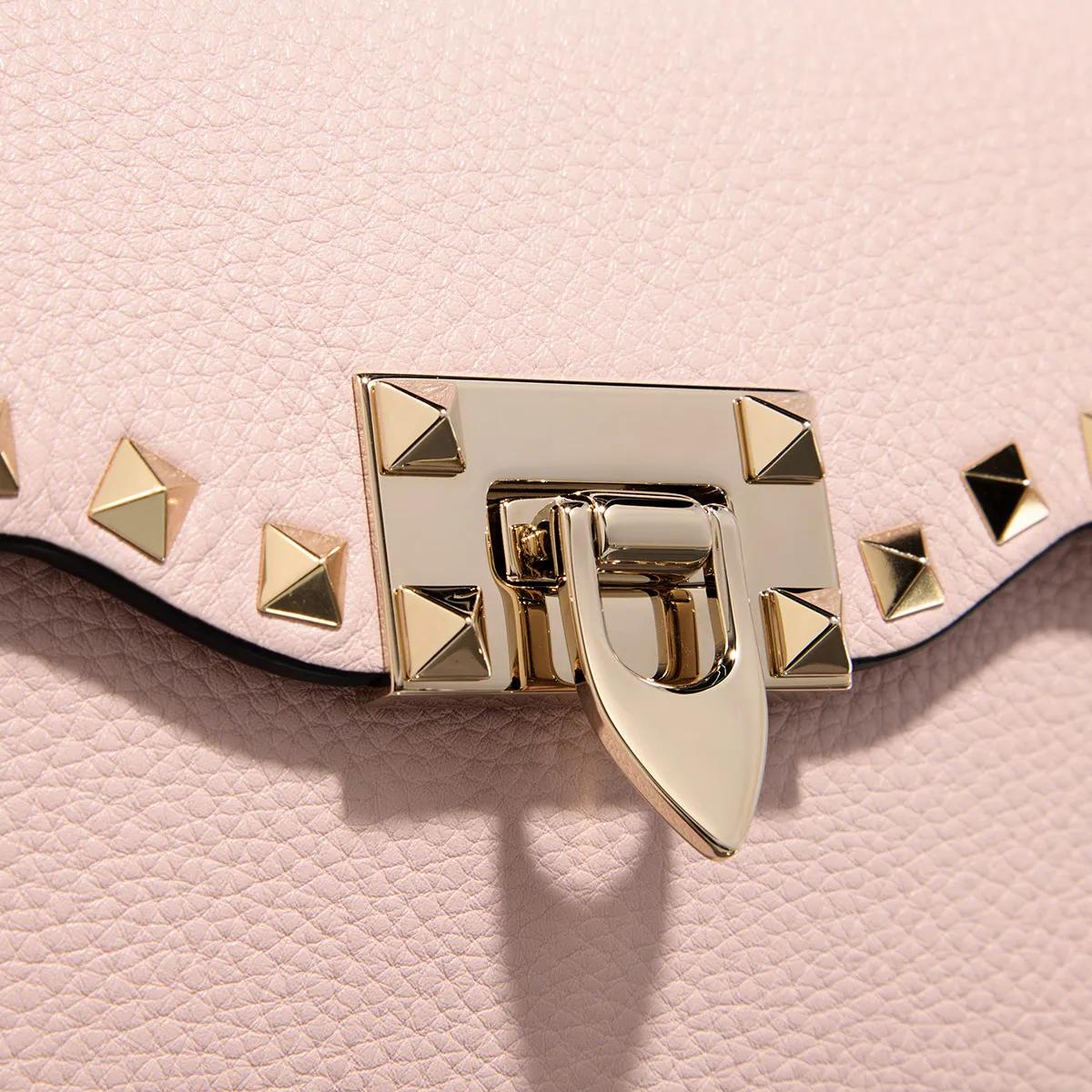 Valentino Garavani Crossbody bags Small Shoulder Bag Rockstud in poeder roze
