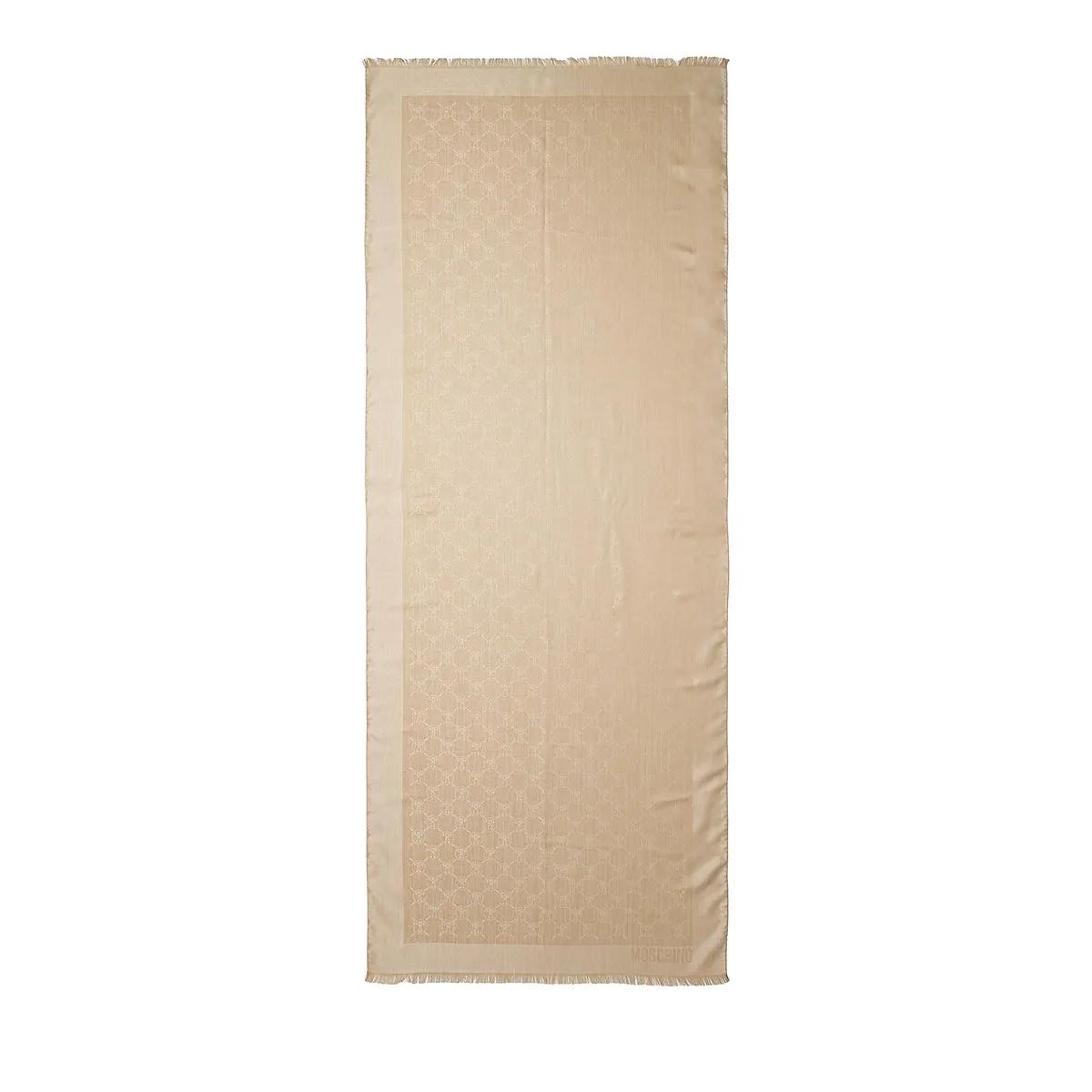 Moschino Tücher & Schals - Scarf - Gr. unisize - in Beige - für Damen