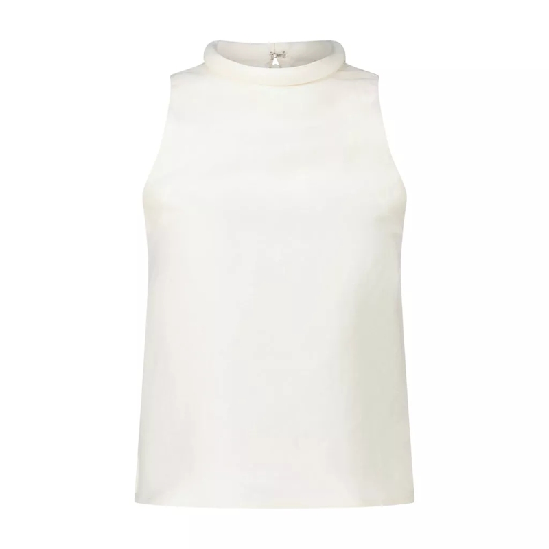 LouLou Top Top Niron aus Leinen-Mix Creme