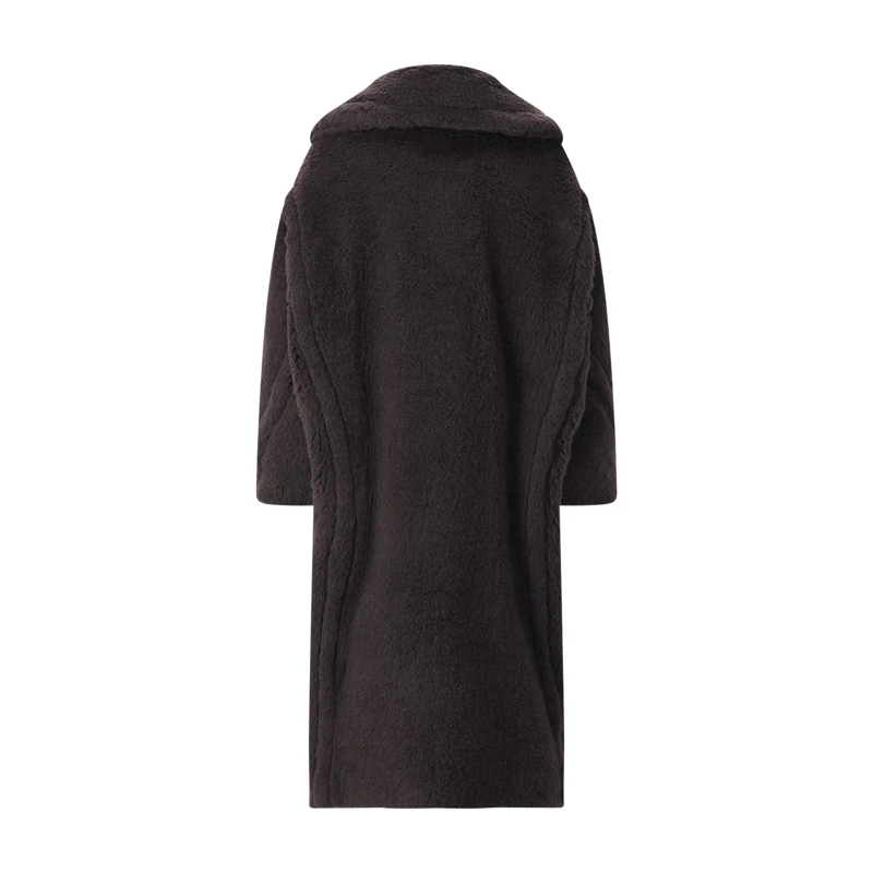 Max Mara Wintermantel Mantel Tedgirl aus Alpaka-Seide-Mix braun(Image 2)