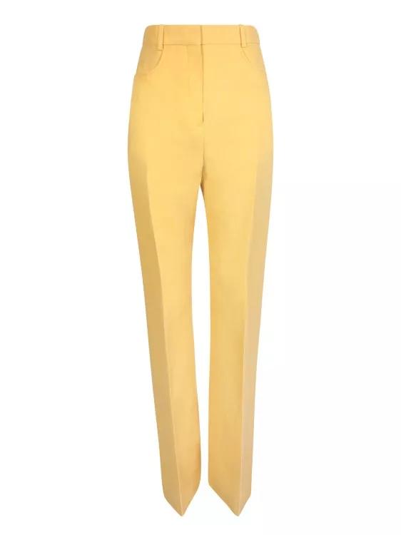 Jacquemus - Yellow Linen The Sage Pants Pants - Größe 34 - gelb