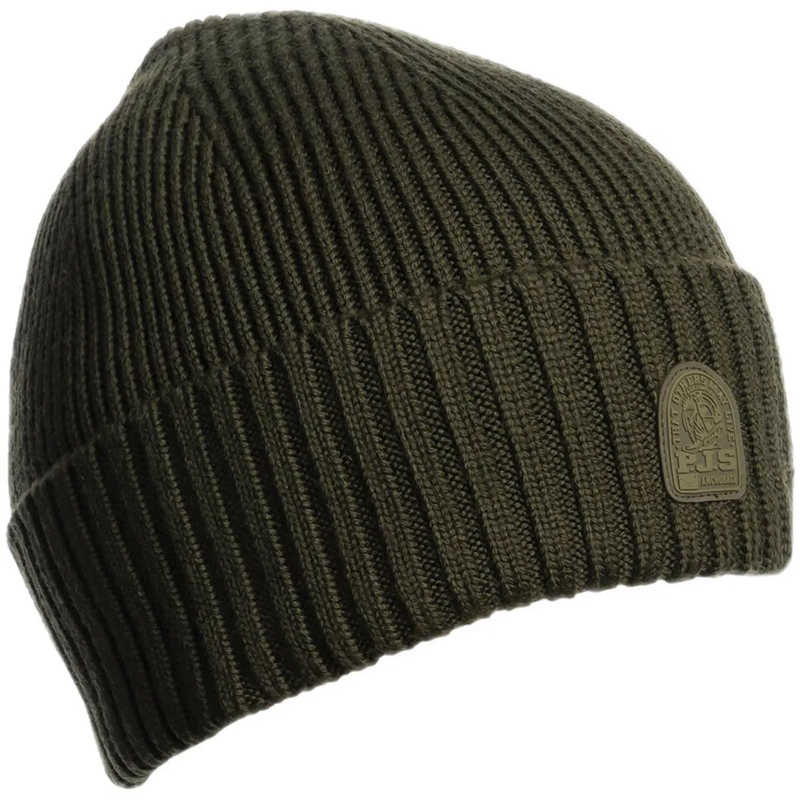 Parajumpers Hut muts plain Beanie grün