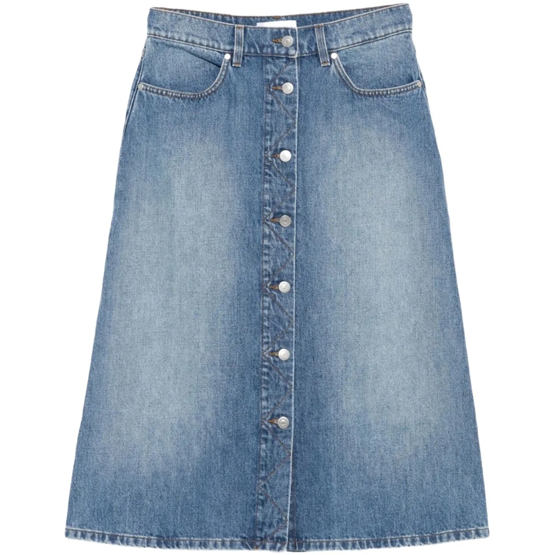 Stella McCartney Midirock Skirts Blue blau