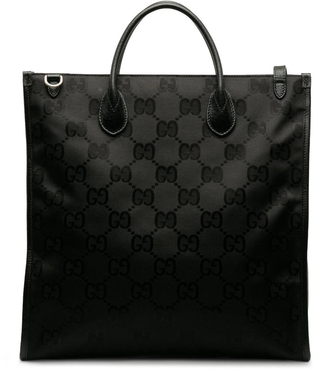 Thumbnail - Gucci Hobo Bags - 2016-2023 GG Econyl Off The Grid Convertible Tote - Gr. unisize - in Schwarz - für Damen