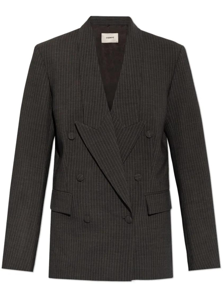 Thumbnail - Coperni - Double-Breasted Jacket - Größe S - schwarz
