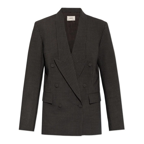 Coperni Blazer Double-Breasted Jacket Black