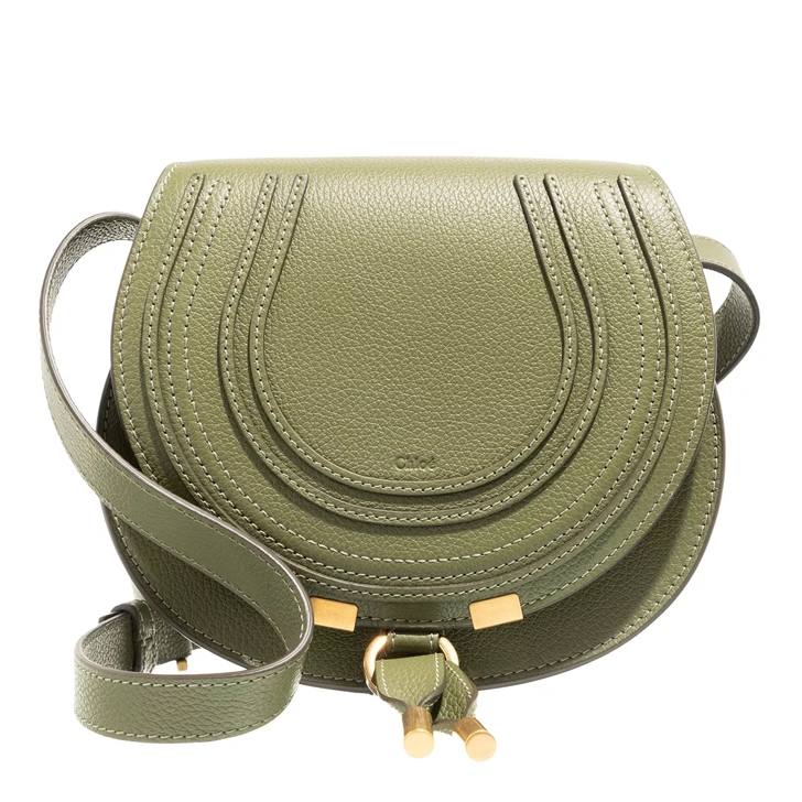 Chloé Women's Small Marcie Leather Satchel - Light Cactus