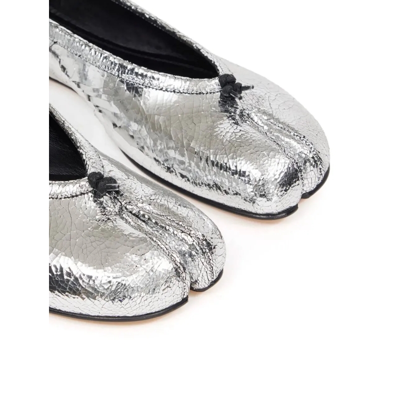 Maison Margiela Ballerinas Tabi Ballerina New Silver silber