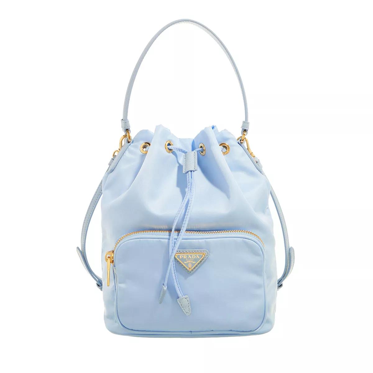 Nylon prada bucket online bag