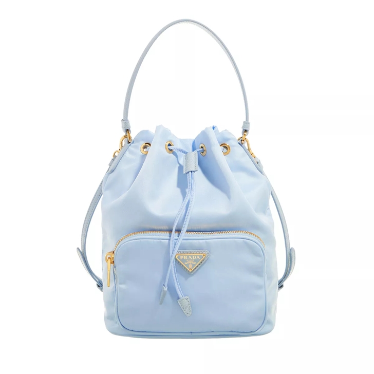 Prada Prada Duet light blue Re-Nylon bucket