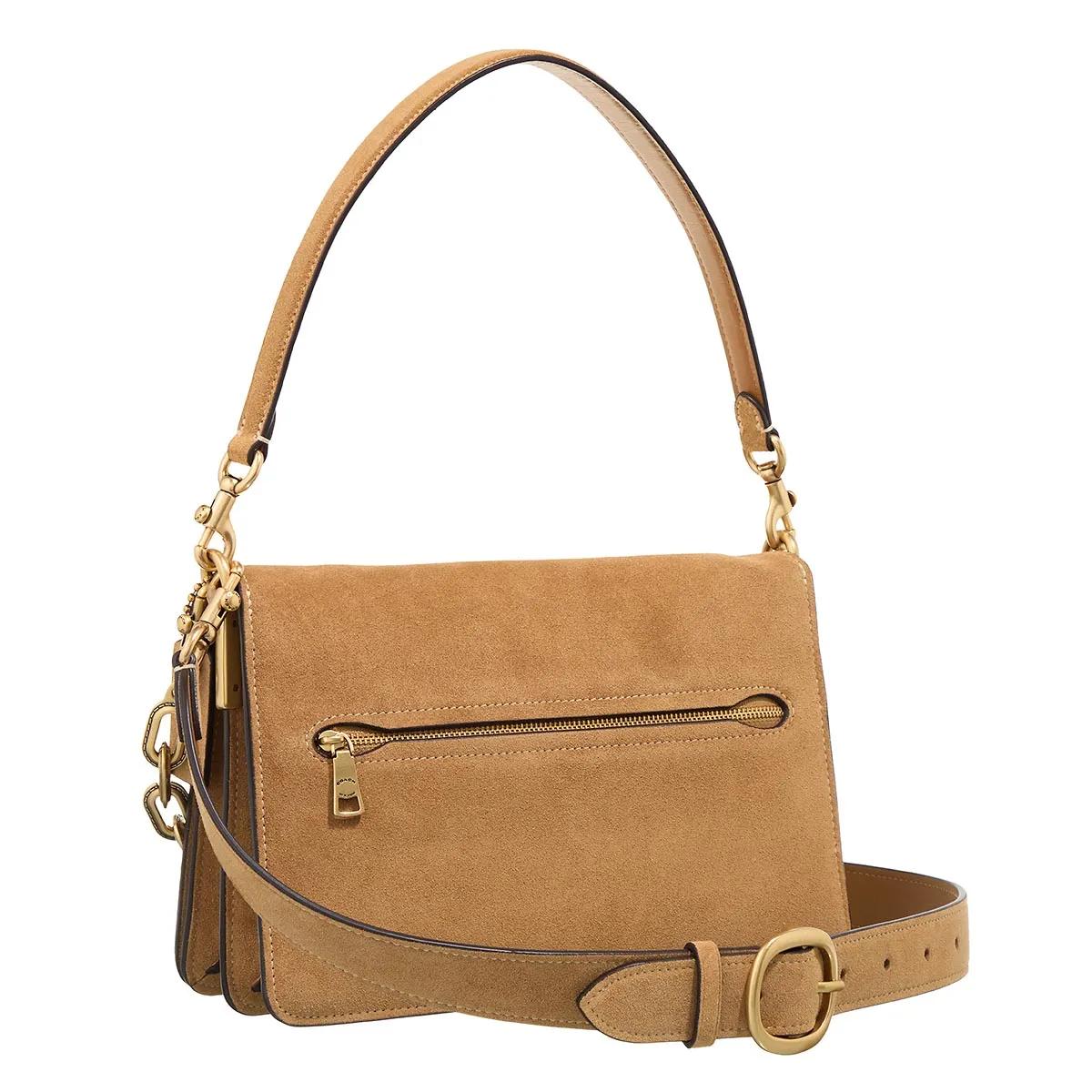 Coach Hobo bags Suede Chain Tabby;Brass Sand in beige