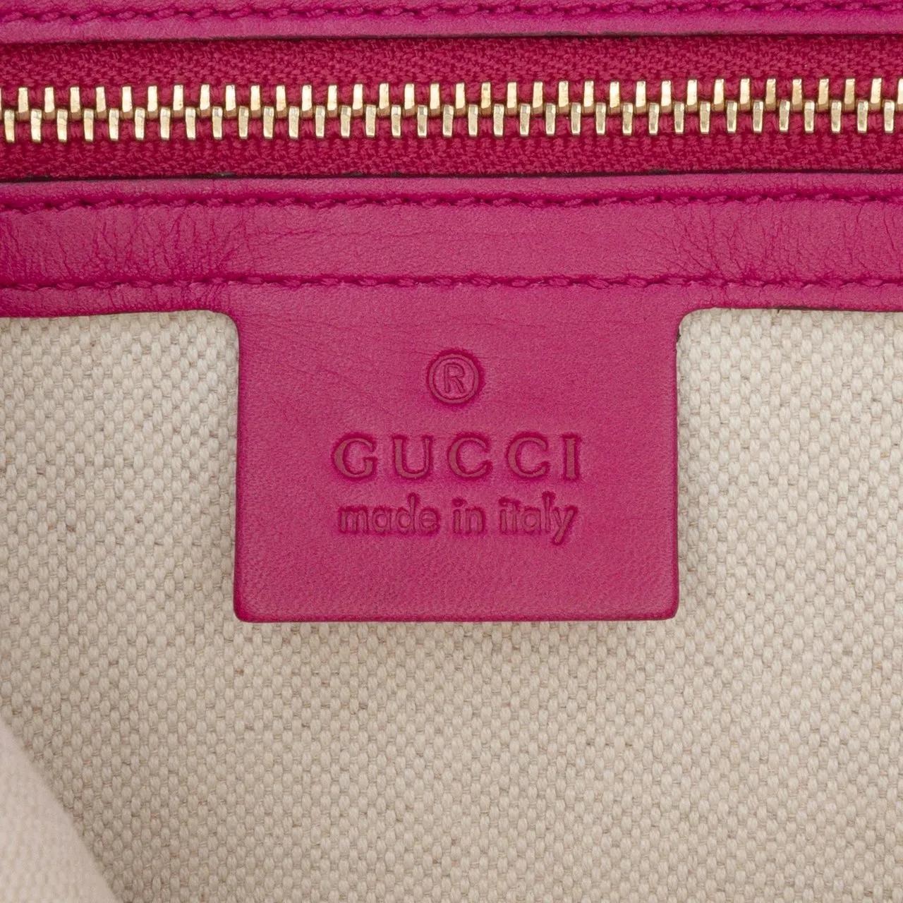 Thumbnail - Gucci Hobo Bags - Medium Microguccissima Patent Nice Dome Satchel - Gr. unisize - in Gold - für Damen