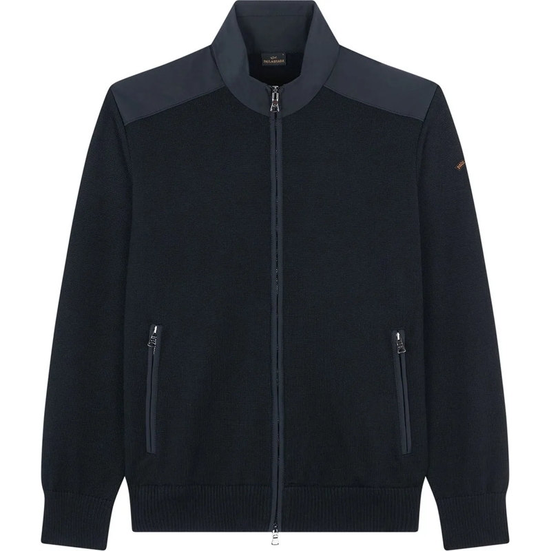 Paul & Shark  Vest zwart schwarz