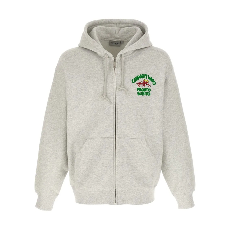 Carhartt Wip  'Hooded Pronto' Sweatshirt Grey