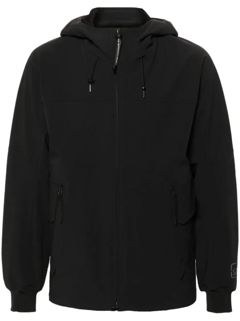 CP Company - Metropolis Series Metroshell Hooded Jacket - Größe L - schwarz