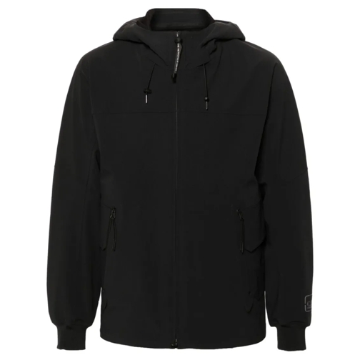 CP Company Black Hooded Jacket Black Veste de transition