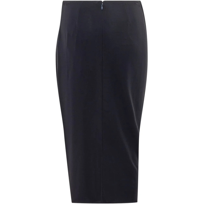 Stella McCartney Jupe longue Gonna Drapeggiata schwarz(Image 2)