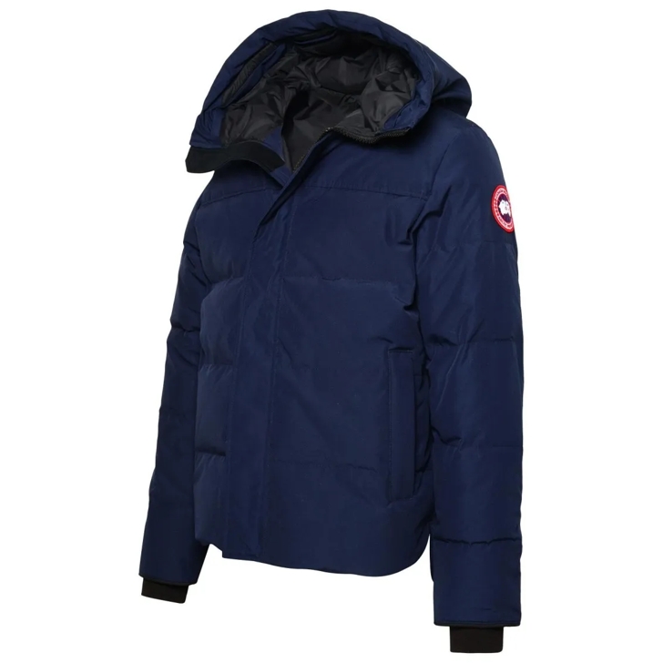 Canada Goose Macmillan Blue Cotton Blend Parka Blue Manteaux Parka