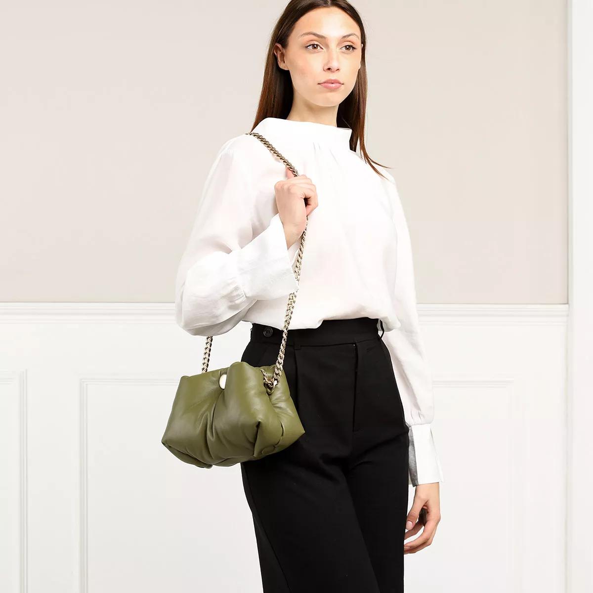 Proenza Schouler Small Puffy Chain Tobo Bag Moss Crossbody Bag