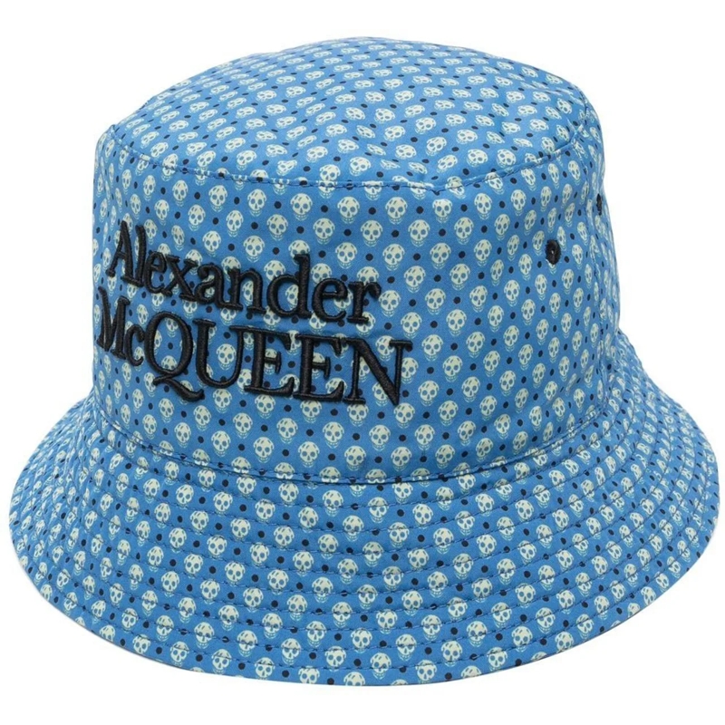 Alexander McQueen  Hats Blue blau