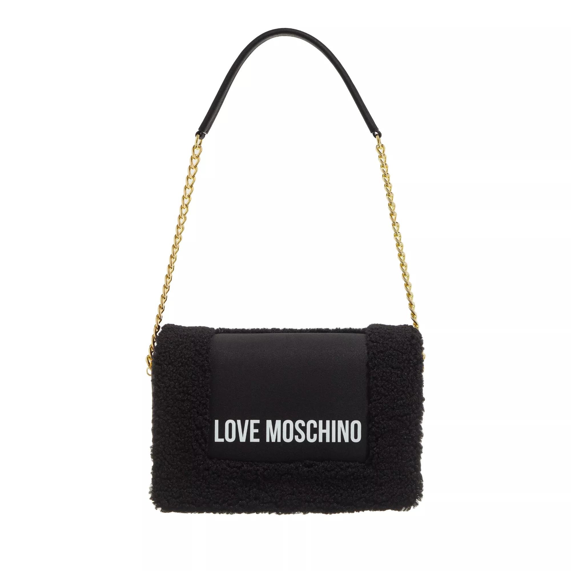 Moschino black velvet bag online