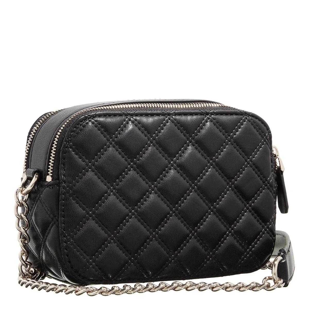 Guess Elegante Zwarte Schoudertas Giully 1 Black Dames