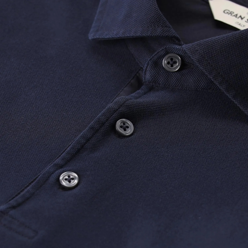 Gran Sasso Polo Poloshirt aus Baumwolle grün(Image 15)