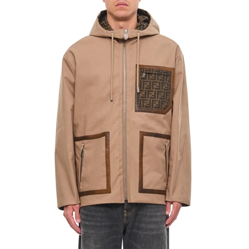 Fendi Parka Jassen Blouson Mackintosh Brown