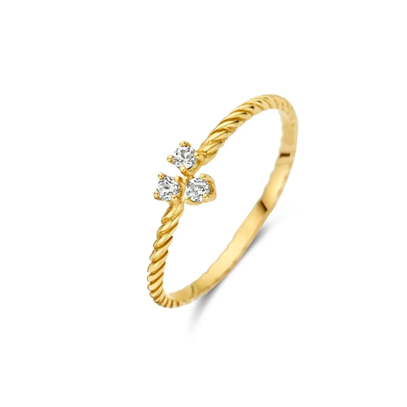 Jackie Gold Bague Ring Gold