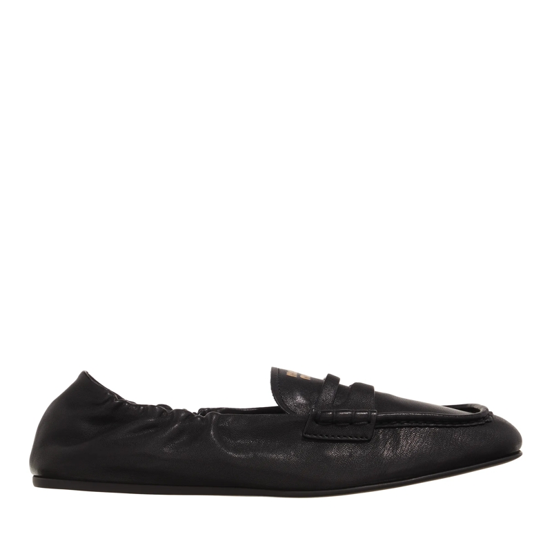 Miu Miu Loafer Embossed Loafer Nero