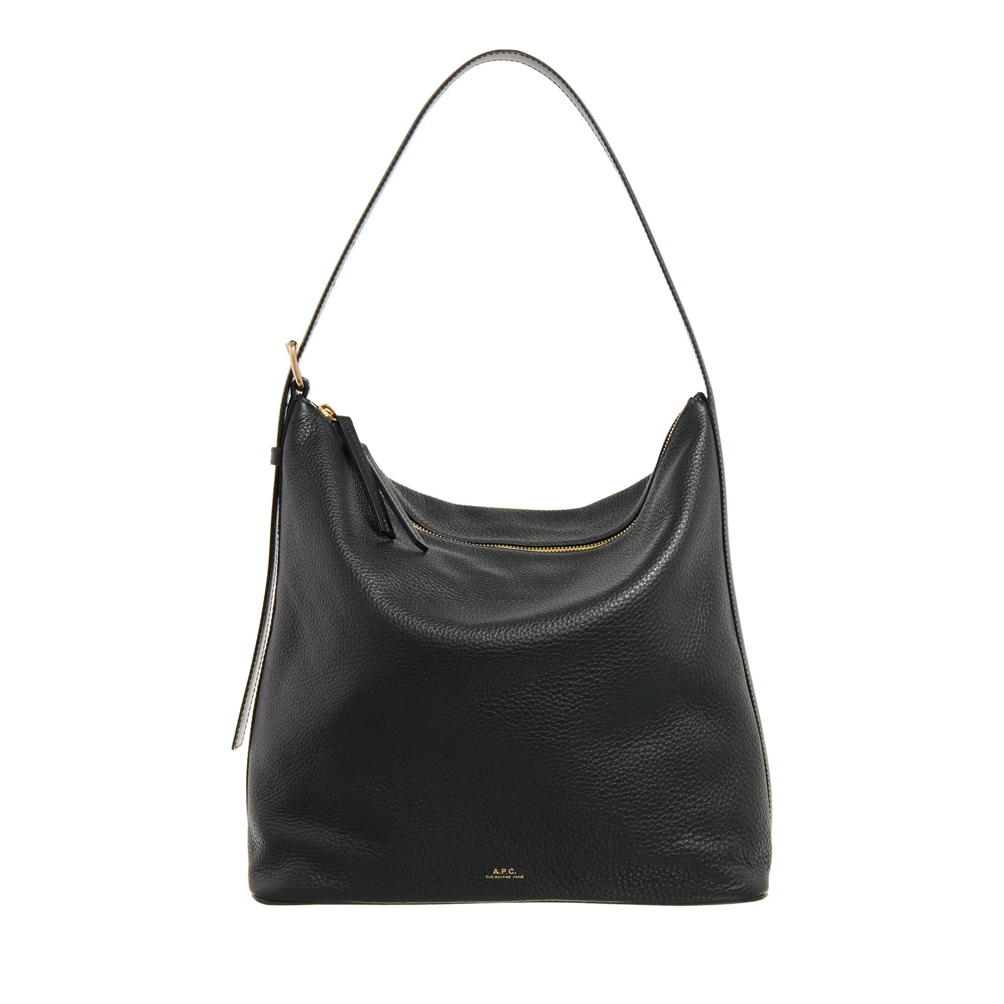 A.P.C. Hobo Bag - Sac Vera - Gr. unisize - in Schwarz - für Damen