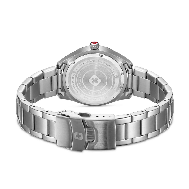 Swiss Military Hanowa Quarzuhr Quarzuhr Roadrunner Lady Sparkle silber(Image 3)