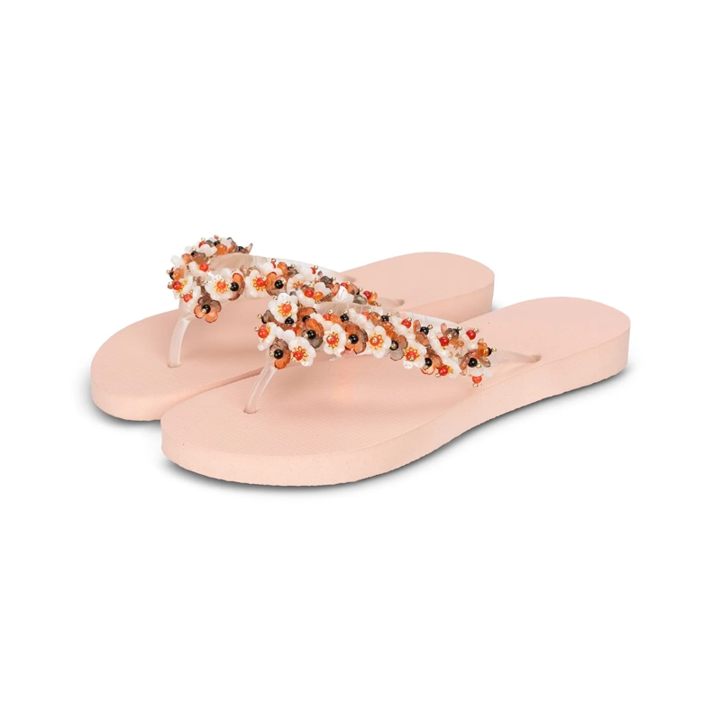 UZURII Flip Flops flip flop Tulum Bloom Coffee sand(Image 14)