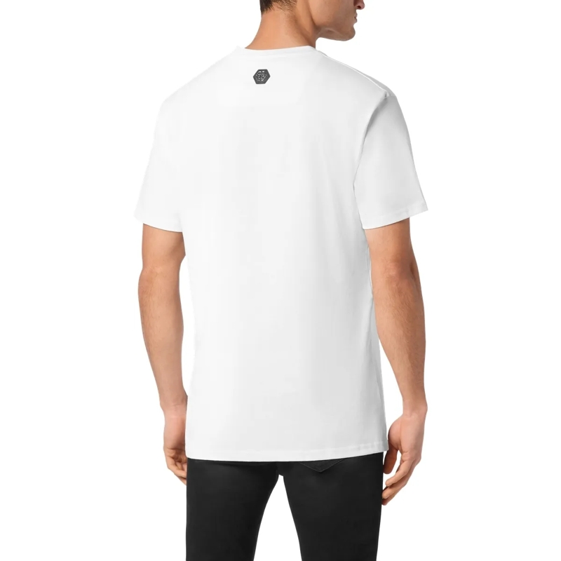 Philipp Plein T-Shirt T-Shirt Mit Schmucksteinen weiss(Image 2)