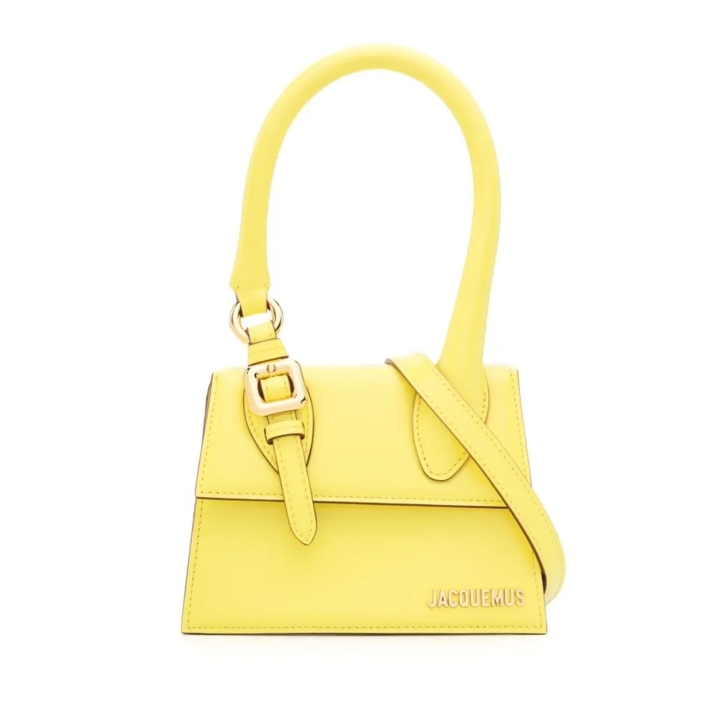 Jacquemus Le Chiquito Moyen Boucle Mini Bag Yellow Schultertasche