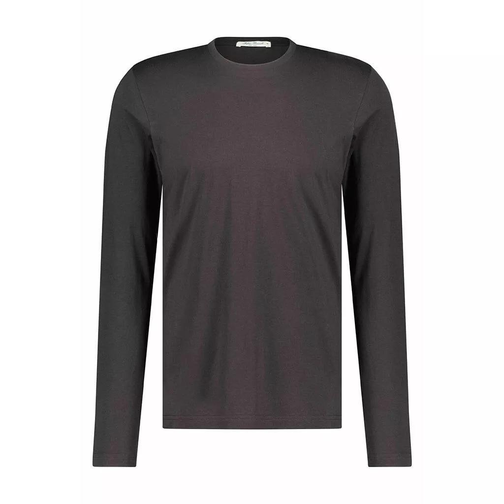 Thumbnail - Stefan Brandt - Langarmshirt Enno aus Baumwolle 47701884240218 - Größe S - white