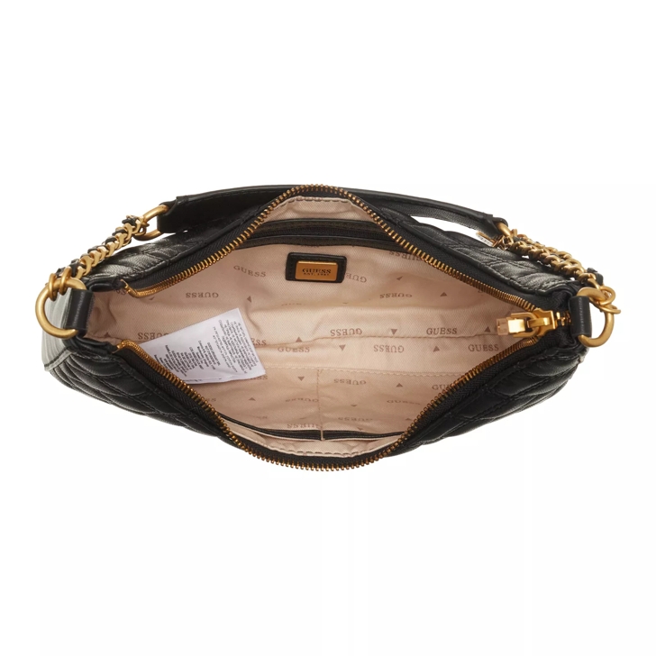 Guess black shoulder outlet bag