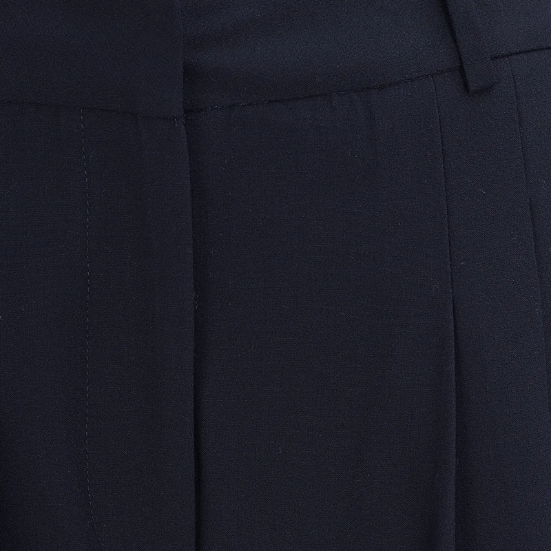True Religion Hose - Gerades Bein- Buntfalte- Bügelfalte- Unifarbe blau(Image 5)