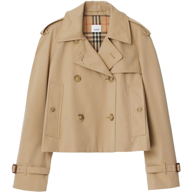 Burberry Bontjassen Coats Beige beige