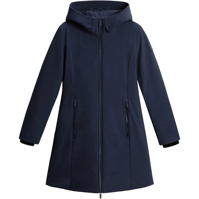 Woolrich Parka Coats Melton Blue blau