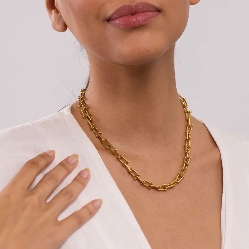 Purelei Mittellange Halskette Kette Kalele gold(Image 2)