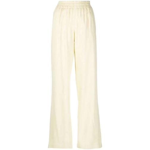 Golden Goose  Brittany Wide-Leg Trousers Yellow