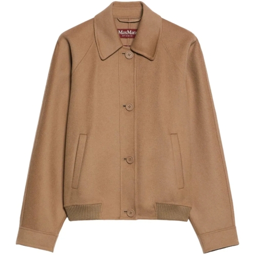 Max Mara Daunenjacken Max Mara Studio Coats Brown schwarz