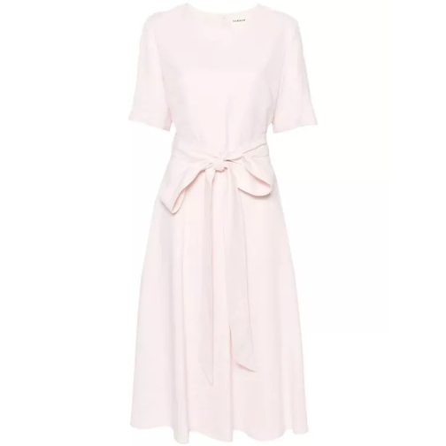 P.A.R.O.S.H. Light Pink Short Sleeves Dress Pink 