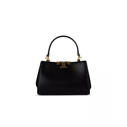 Tory Burch Schooltas Eleonor' Mini Bag In Black Leather Black