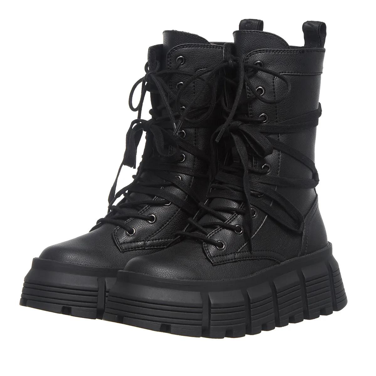 Buffalo Boots & Stiefeletten - Ava Lace Up Hi2 - Gr. 36 (EU) - in Schwarz - für Damen