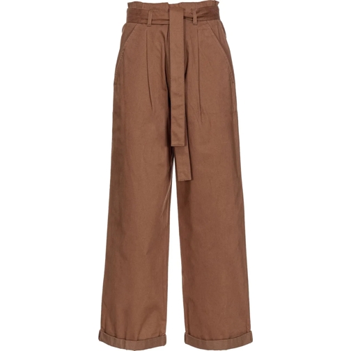 Pinko Broeken Trousers Brown schwarz